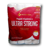 Papel Higiénico Member's Mark Ultra Strong Con 40 Rollos!!