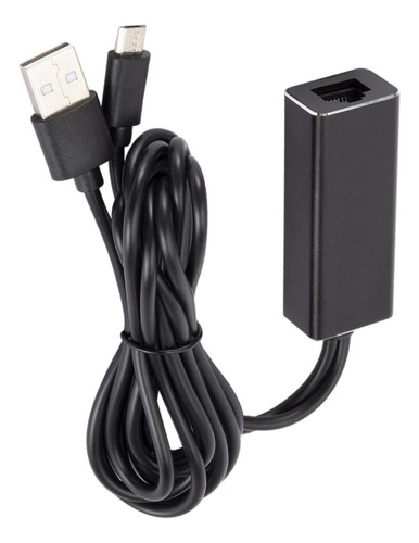 Adaptador Ethernet Micro Usb2.0 A Rj45 Para Chromecast / 2/1