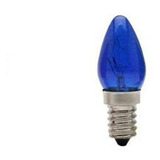 Lâmpada Chupeta 7w 110v Azul E12 - Sadokin