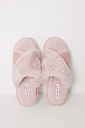 Pantuflas Ws Gris Abiertas