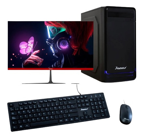 Pc Escrit. Corei3 10ge Ssd256 Ram8gb Tvideo 2gb Mon Gamer 24