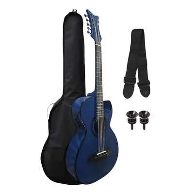 Bajo Quinto Maple Electroacústico Con Resaque Acabado Gloss Acabado Del Cuerpo Barnizado Cantidad De Cuerdas 10 Color Azul Petróleo Orientación De La Mano Diestro | Meses sin interés