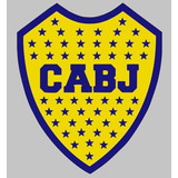 Sticker Adhesivo Calcomania Escudo Boca Juniors 10cm X 11cm