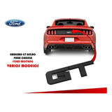 Emblema Para Cajuela Ford Mustang Gt Negro