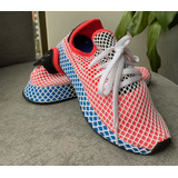 Tenis Running Naranja adidas Original Deerupt Hombre