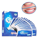 Caja Tiras Blanqueamiento 5d Advanced Teeth Whitening Strips