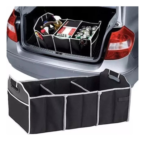 Organizador Auto Caja Bolso Plegable Maletero Vehiculos 