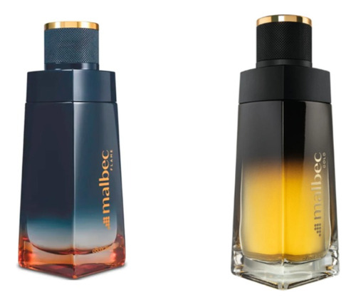 Kit Malbec Colônia Masculina Malbec Flame + Malbec Gold