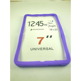 Funda Bumper Resistente Tablet 7  Pulgadas Universal Colores