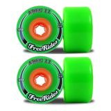 Roda Abec 11 Freerides 77mm 81a - Longboard Skate