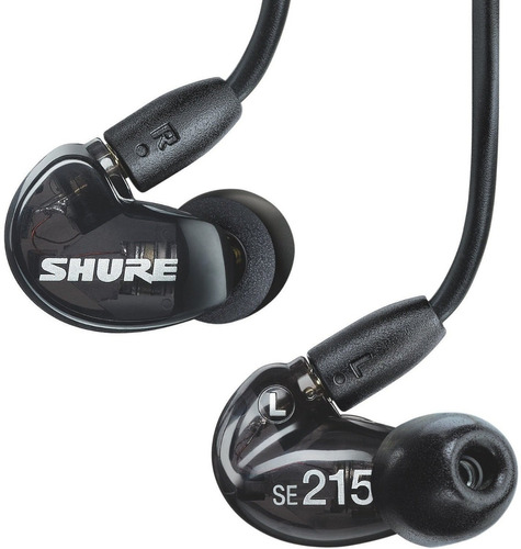 Shure Se215 Auricular Intraural Cable Removible Negro Se 215