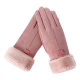 Guantes Para Mujer, Mujer Y Niña, Para Exteriores, Con Forro