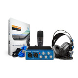 Presonus Audiobox 96 Studio Interfaz Audio Audífono Mic
