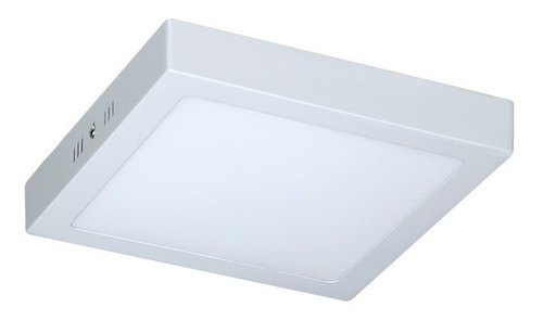 Plafon Panel Led Cuadrado Aplique 18w Frio Neutro 220v