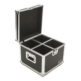 Hard Case Estojo 4 Refletores Canhão Par 64 Led - Emb6