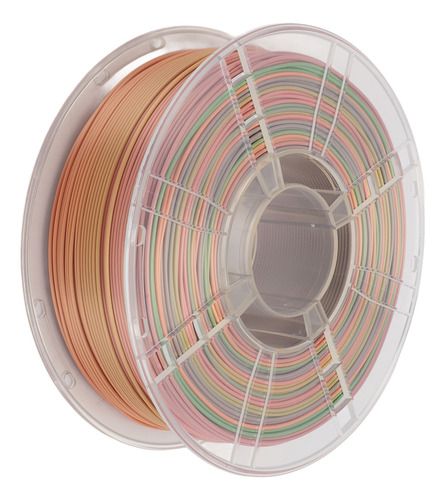 Filamento 3d Silk Pla De 1,75 Mm, Multicolor, 2,2 Libras, De