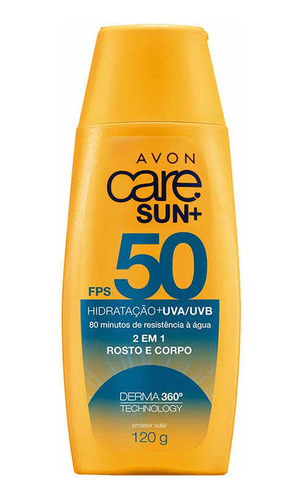 Protetor Solar Corporal Care Sum Fps 50 Avon 120 G