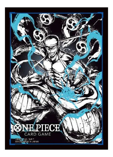 One Piece Card Game Card Sleeves Enel Micas C/70 Pzs