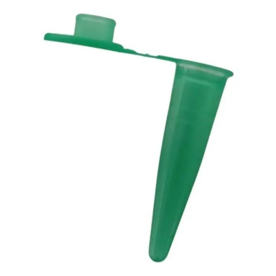 Microtubo Tipo Capsula Epp 0,38ml C/ 1.000 Unds Verde