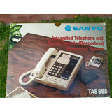 Antiguo Teléfono Sanyo Con Contestador Automatico 