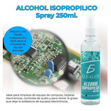 Alcohol Isopropílico Botella Con Atomizador 250 Ml