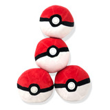 Dom -dom Best Pokeball Plush Figura Juguete - 4 Pulgadas Pok