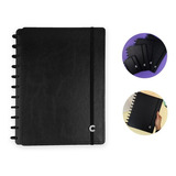 Caderno Inteligente Grande Basic Black Preto