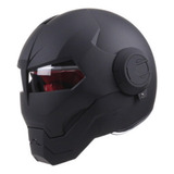 Guapo Genial Casco Integral De Iron Mans