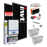 Invt Kit Solar Completo Tablero 13500w/dia Inverter 3kw Ml10