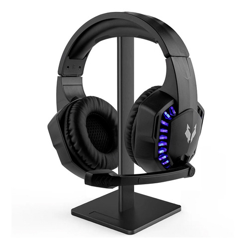 Kit Auriculares Gadnic Gamer A2000 Rgb Con Soporte Pro