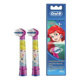 Refil Escova Elétrica Infantil Oral-b Princesas C/ 2unidades