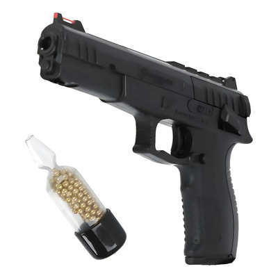 Pistola De Resorte Marksman \u002F Beeman 1018 Con 200 Bbs Postas Negro 4.318 Mm | Meses sin interés