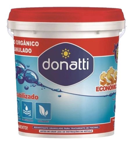 Cloro Donatti Economico 10 Kilos Organico Granulado Original