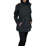 Parka Mujer Microfibra Abrigada Talle Grande Invierno Dama