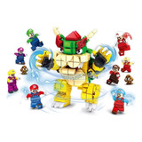 Juguete Armable Super Mario Cupa Construcción X 8 Unidades