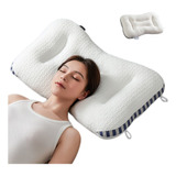 Almohada Ortopédica Cervical Grande Para Dormir Dolor Cuello