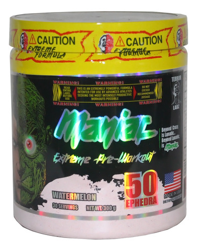 Maniac Extreme Pre Workout 30 Serviciosmaniac Extreme Pre 