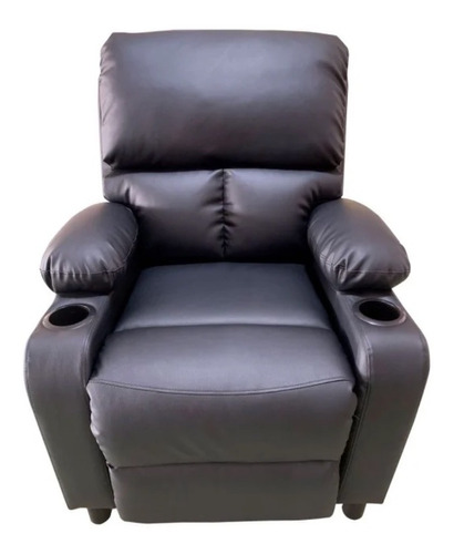 Bergere/sillon Reclinable Color Negro Ideamarket