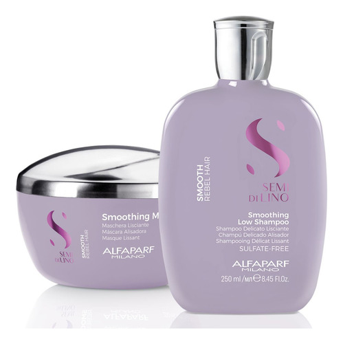 Kit Alfaparf Sdl Smoothing Shampoo E Mascara (p)