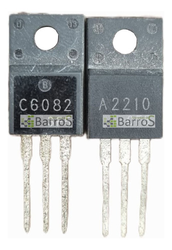 Par Transistor 2sa2210 + 2sc6082 / A2210 + C6082 - Original