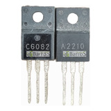 Par Transistor 2sa2210 + 2sc6082 / A2210 + C6082 - Original