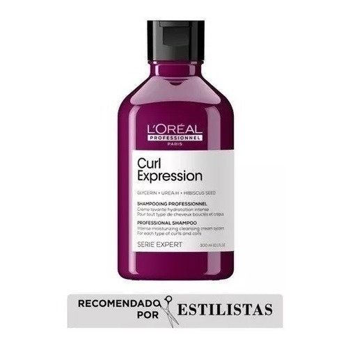 Shampoo Curl Expression Rulos Serie Expert X300ml Loreal