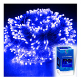 Serie Navideña 200 Focos Led Multicolor/frio/cálido - 10m Color De Las Luces Azul