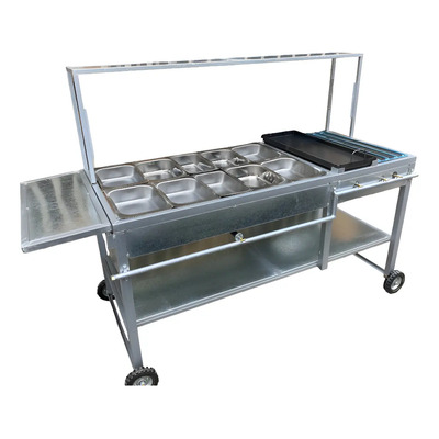 Mueble Para Tacos De Guisado Baño María Plancha | Meses sin interés