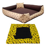 Cama Pra Cachorro Grande Cama Pet + Capa Extra 70x80cm