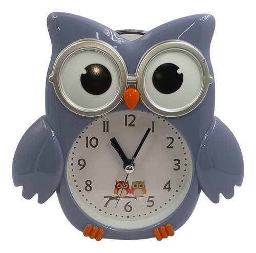 Reloj Despertador De Búho Infantil #2 Diseño Animado