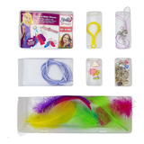 Set Accesorios Para Fabricar 8 Llaveros Glamour Girl Style