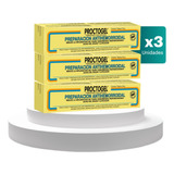 Pack X3 Crema Alivia Hemorroides Proctogel, Segura Y Efectiv