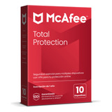 Mcafee Total Protection 10 Dispositivos 1 Año Factura 