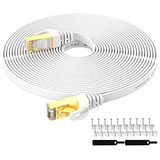 Lovicool Cable Ethernet Cat 7 De 50 Pies De Alta Velocidad,